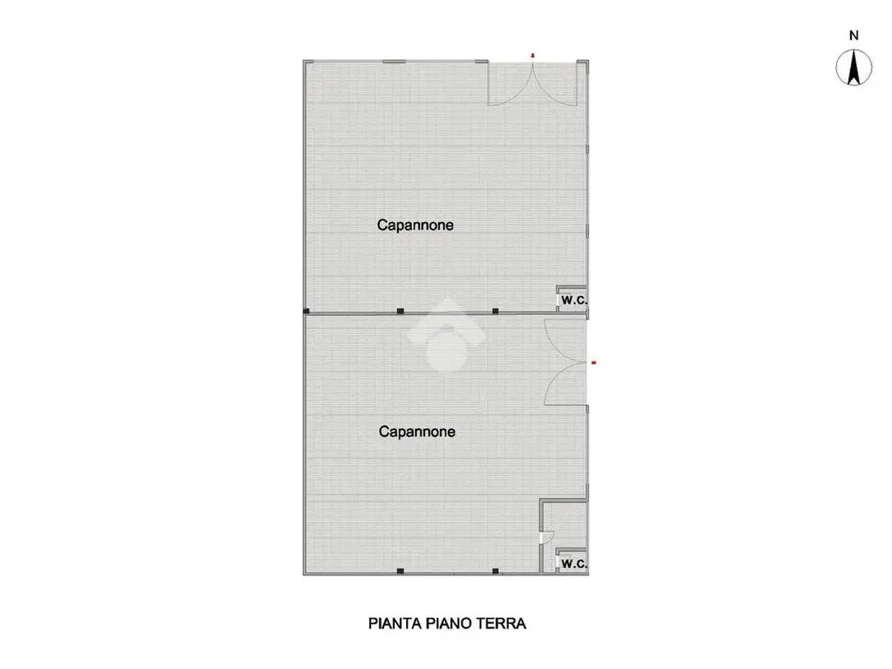 Capannone in Via Nazionale per Teramo 2, Mosciano Sant'Angelo, {3} - Planimetria 1