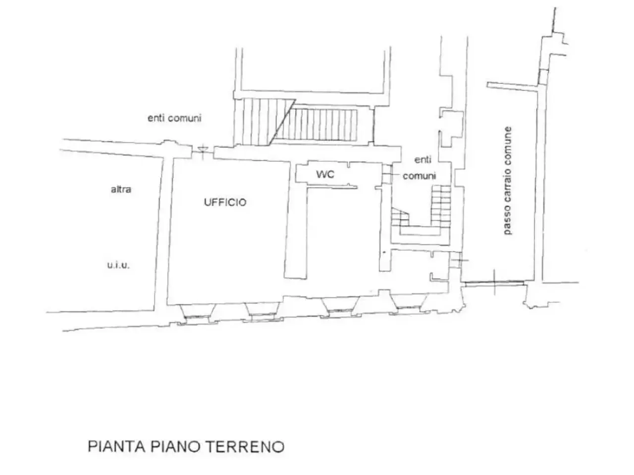 Ufficio in Corso Vittorio Emanuele II 17, Lodi, {3} - Planimetria 1