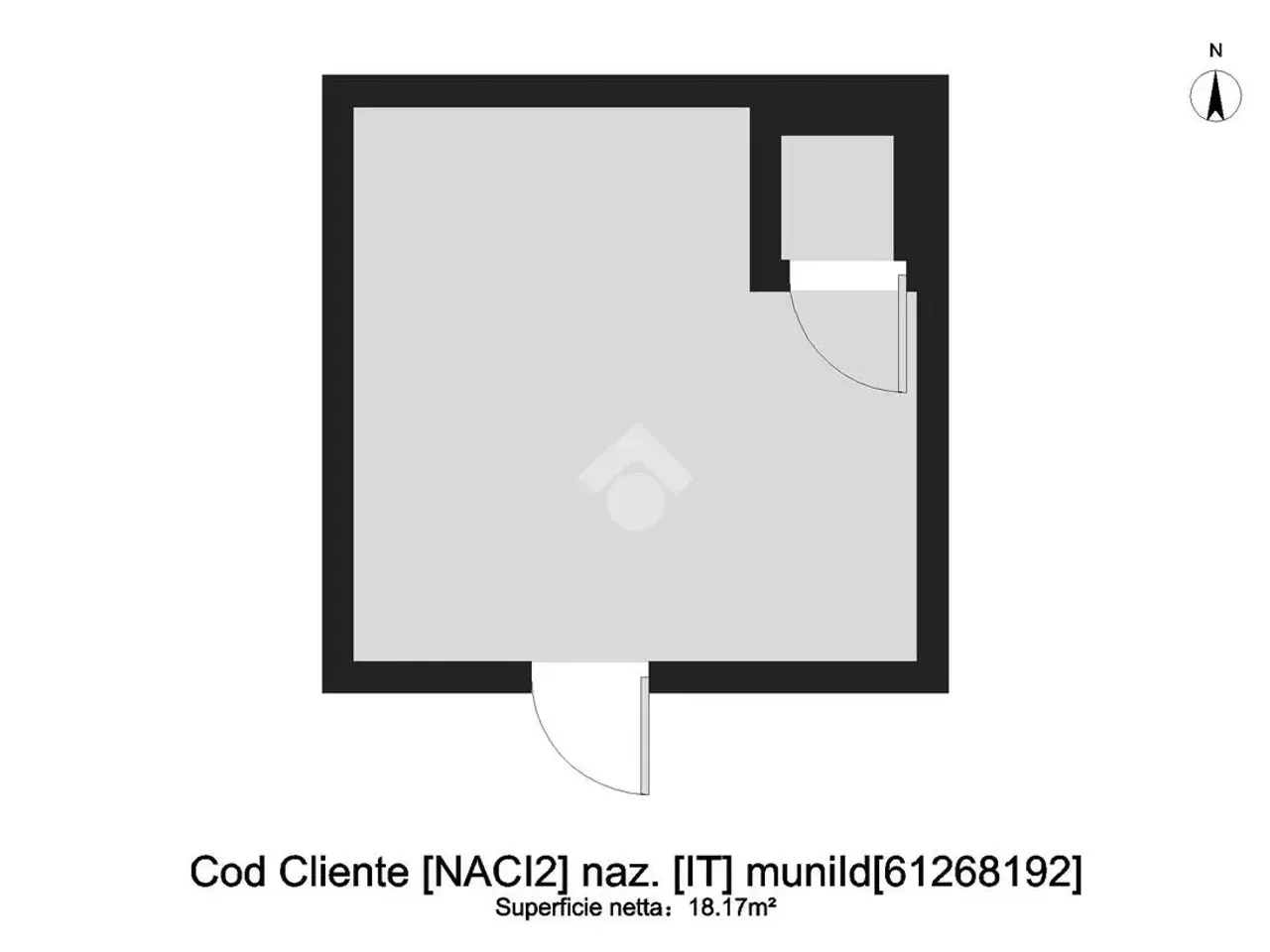 Negozio in Via dell'Epomeo 455, Napoli, {3} - Planimetria 1