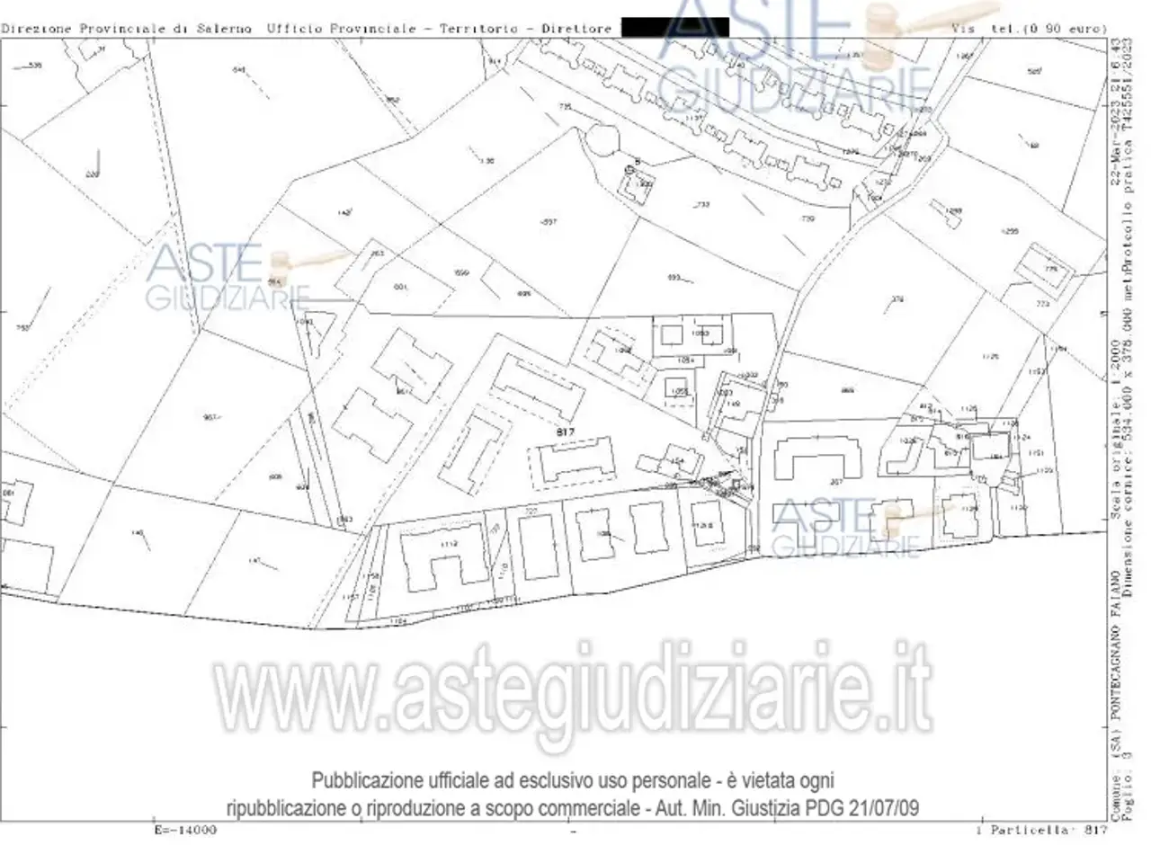 Garage in Via Piave, 45, 84098 Faiano Sa, Italia 45, Pontecagnano Faiano, {3} - Planimetria 1