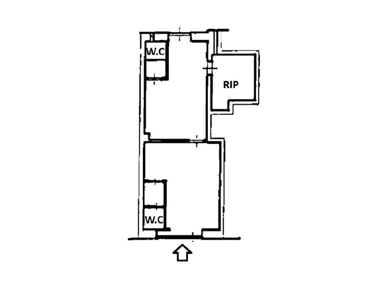 Laboratorio in Via Trento, Martina Franca, {3} - Planimetria 1
