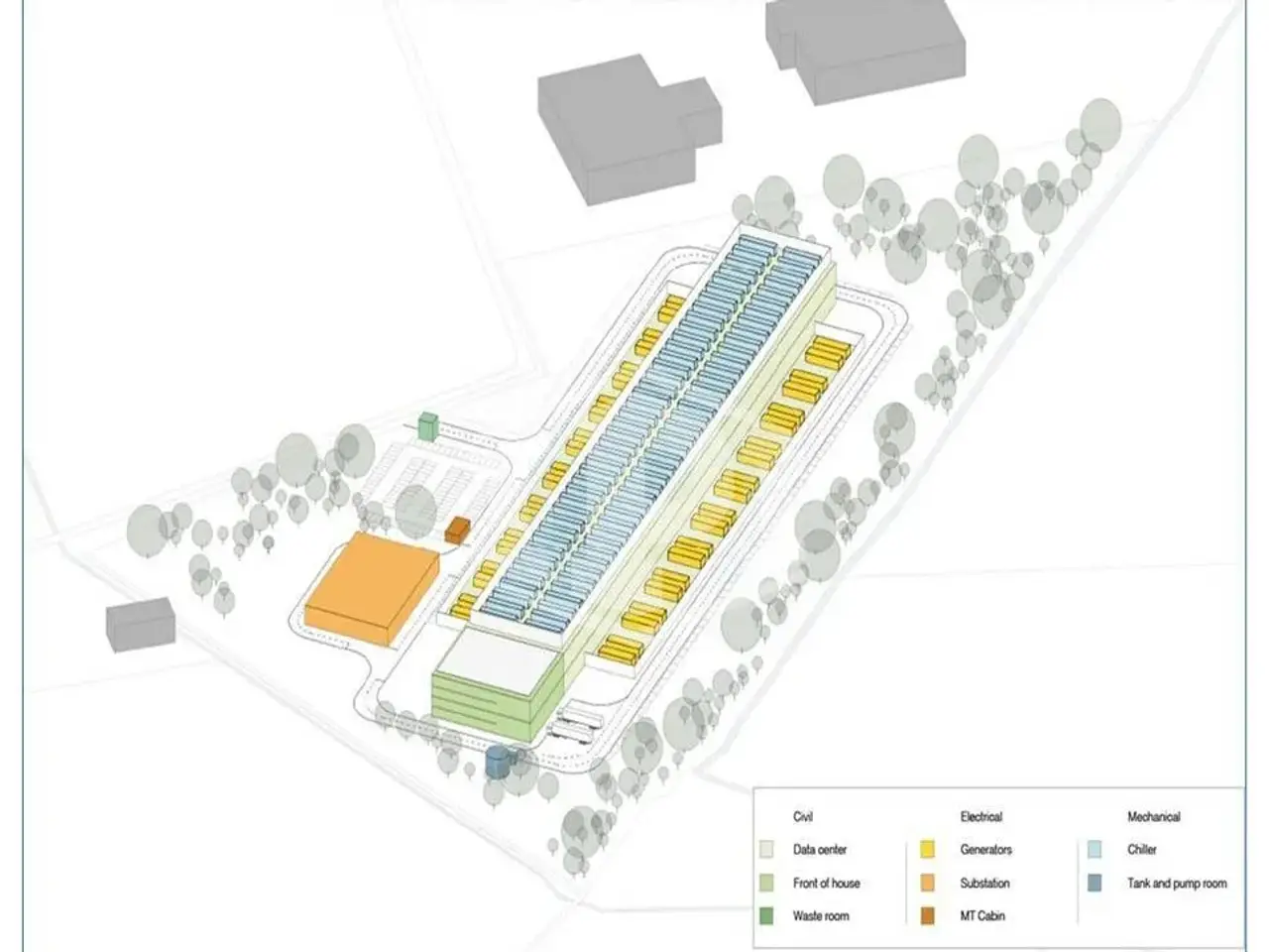 Capannone in Via Zuccherificio 9, Sarmato, {3} - Planimetria 1
