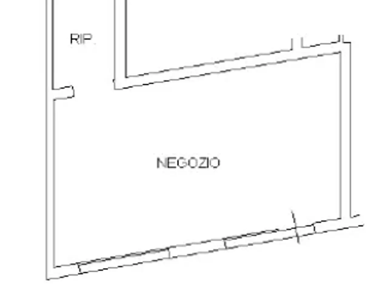 Negozio in Via Roma, Borgo Veneto, {3} - Planimetria 1