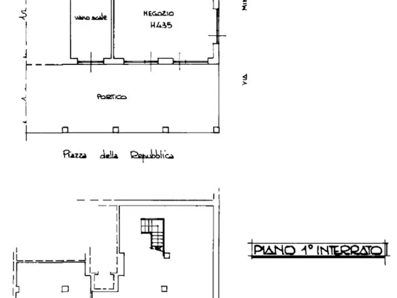 Negozio in Piazza Repubblica 19, Rivoli, {3} - Planimetria 1