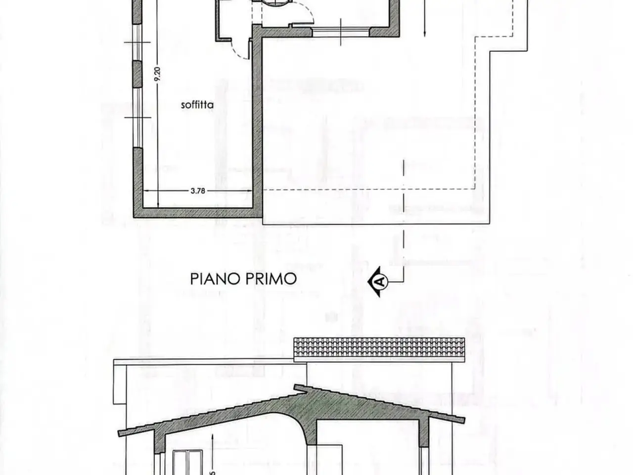 Villa in vendita, Via Nuova per Pisa, Lucca - Planimetria 1