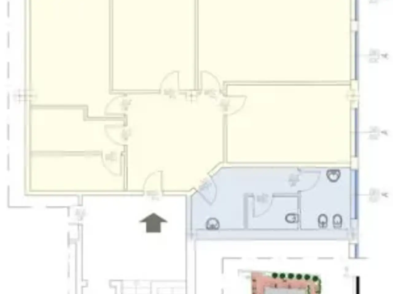 Ufficio in Via Nuova Rivoltana, Pioltello, {3} - Planimetria 1