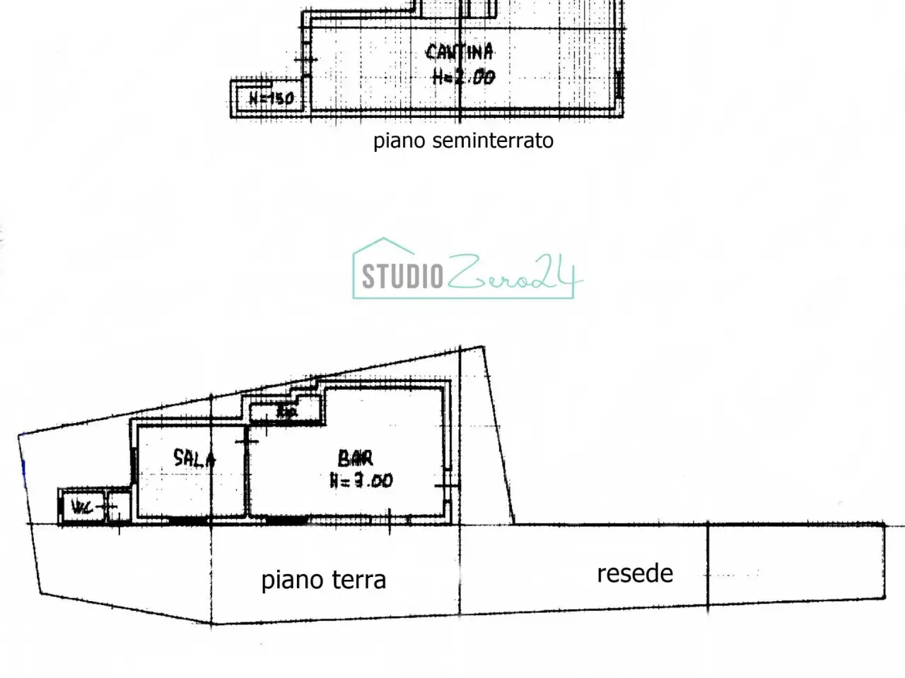 Negozio in Via della Resistenza, Montignoso, {3} - Planimetria 1