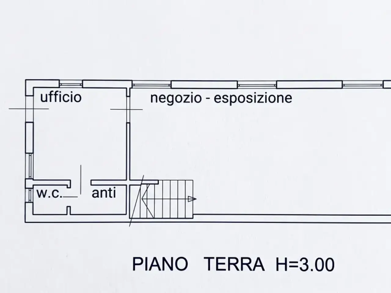 Negozio in Via Capitelvecchio,76, Bassano Del Grappa, {3} - Planimetria 1