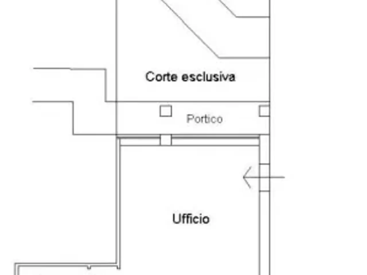Ufficio in Via Papa Giovanni XXIII, Gromo, {3} - Planimetria 1