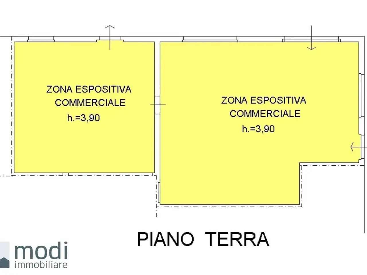 Magazzino in Via Statale Paullese 28, Madignano, {3} - Planimetria 1