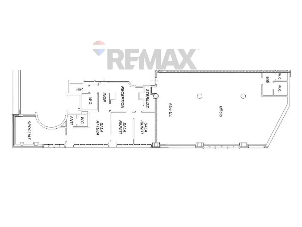 Ufficio in Viale Giuseppe Mazzini 13, Valdobbiadene, {3} - Planimetria 1