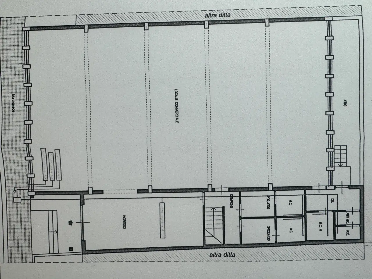 Negozio in Via Lepanto, Monopoli, {3} - Planimetria 1