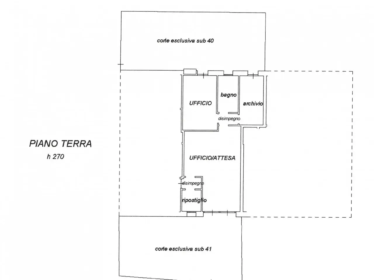 Ufficio in Via Angelo Feriani, Montegalda, {3} - Planimetria 1