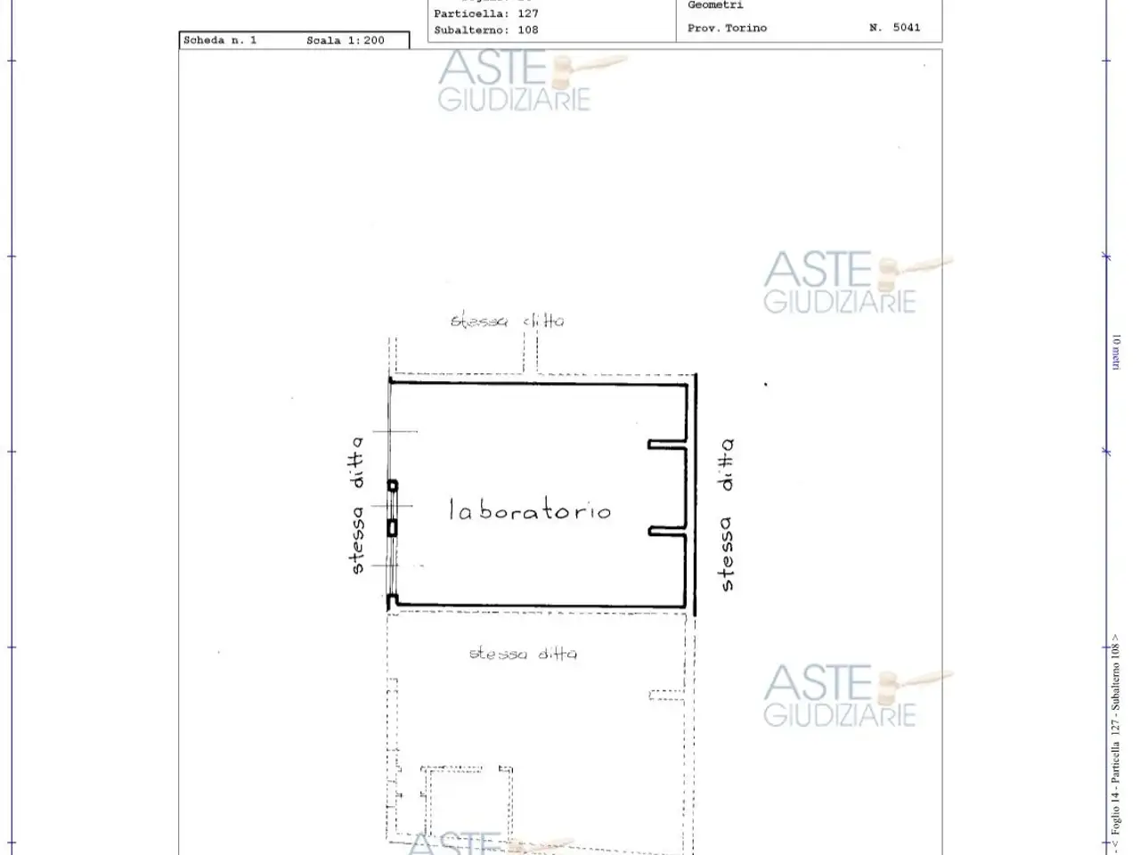 Fabbricato misto in Tetti Gribaudo, 5, 10090 Sciolze To, Italia 5, Sciolze, {3} - Planimetria 1