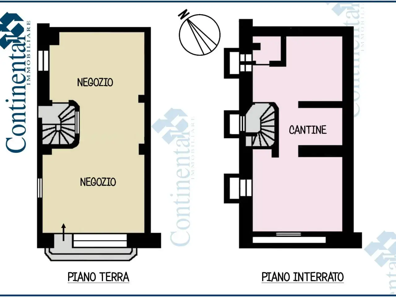 Negozio in Viale Roma 19, Olmo Al Brembo, {3} - Planimetria 1