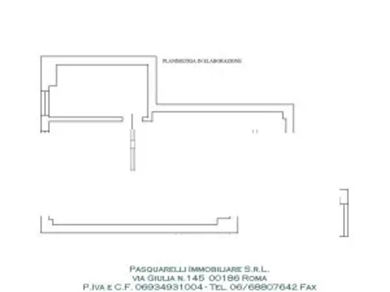 Tavola calda in Piazza Verbano, Roma, {3} - Planimetria 1