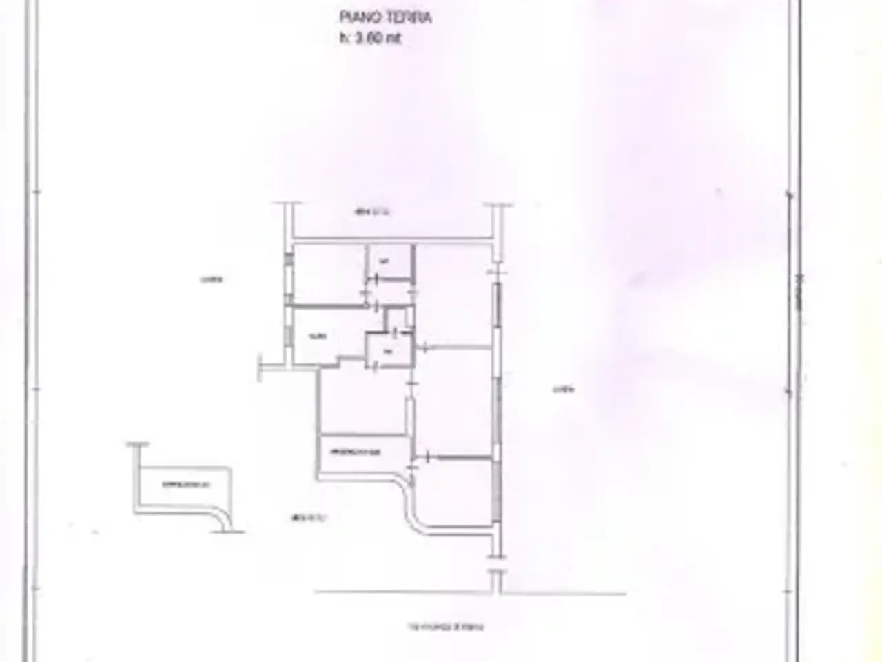 Negozio in Via Vincenzo di Marco 1, Palermo, {3} - Planimetria 1