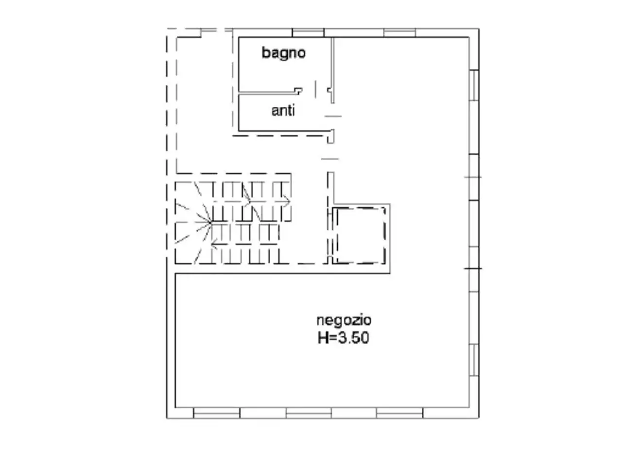 Negozio in Via Unità d'Italia 270, Verona, {3} - Planimetria 1