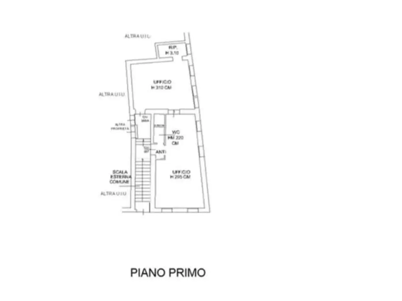 Ufficio in Rialto, Venezia, {3} - Planimetria 1