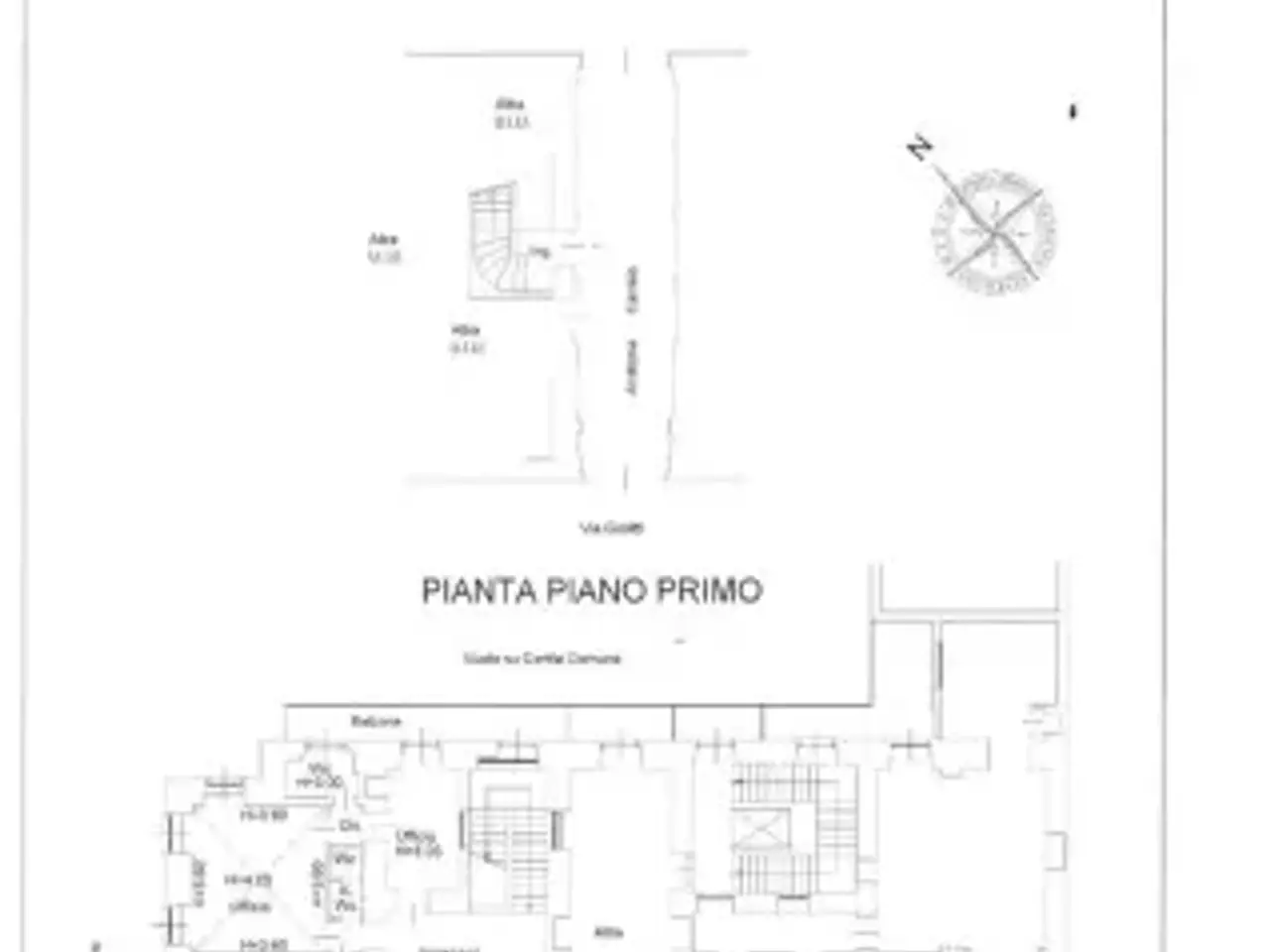 Ufficio in Via Giovanni Giolitti 5, Torino, {3} - Planimetria 1