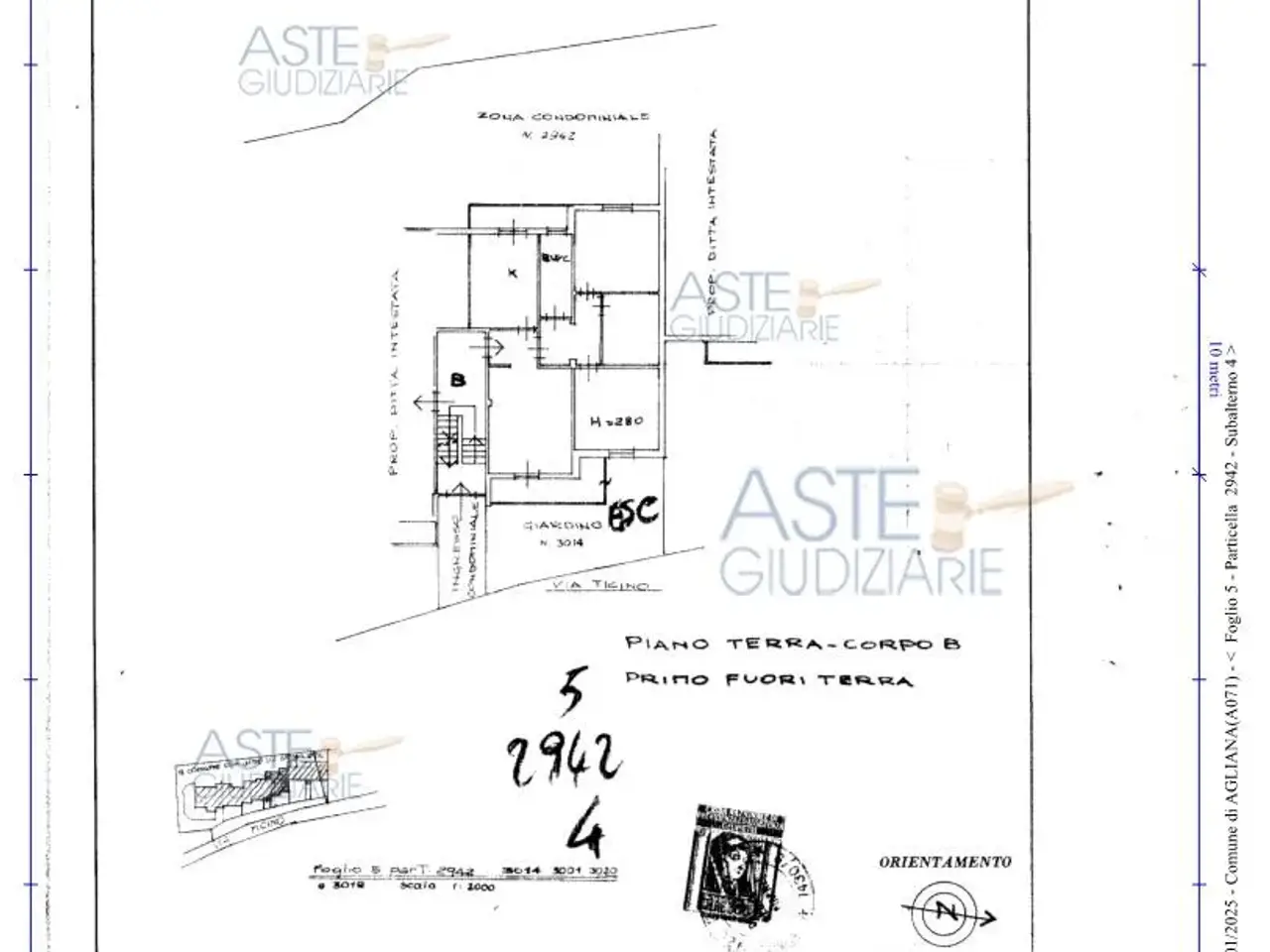 Garage in Via Ticino, 88, 51031 Agliana Pt, Italia 88, Agliana, {3} - Planimetria 1