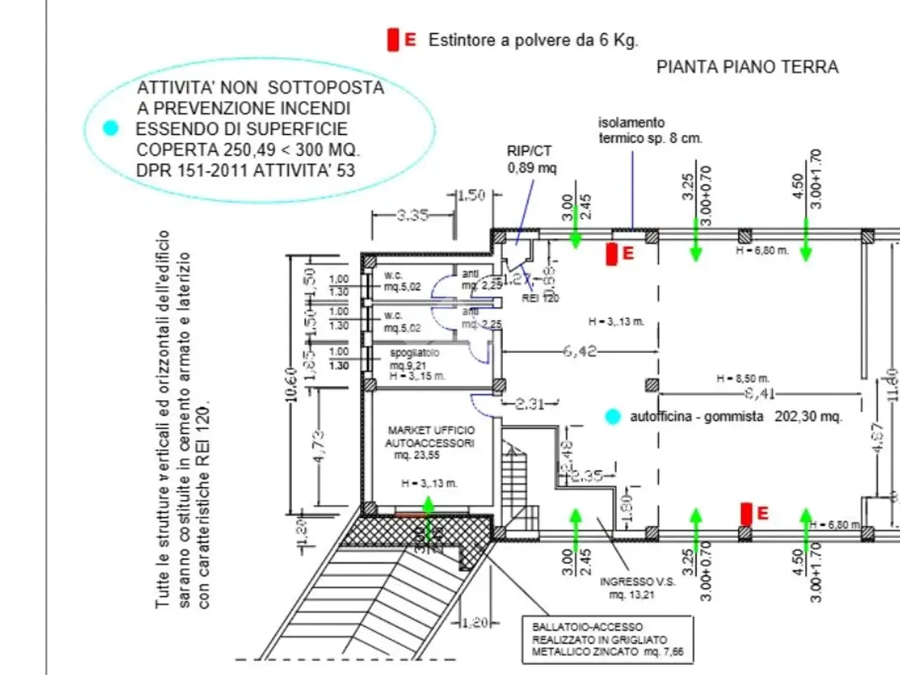 Laboratorio in Via Nazionale Nord 2, Castiglione Dei Pepoli, {3} - Planimetria 1