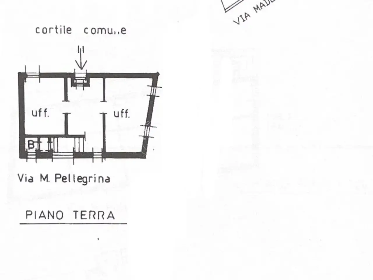 Ufficio in Via Madonna Pellegrina 17, Bareggio, {3} - Planimetria 1