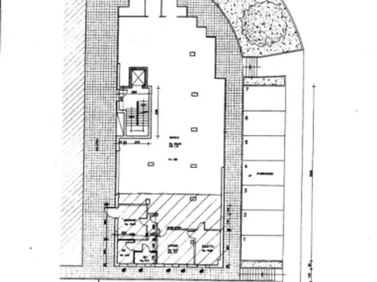Filiale bancaria in Via Canaletto 15, Casalgrande, {3} - Planimetria 1