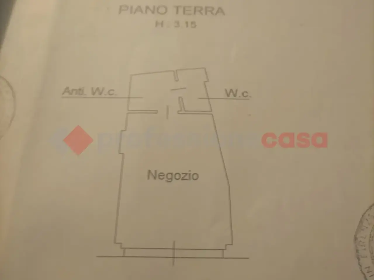 Negozio in Via Gustavo Console , Firenze, {3} - Planimetria 1
