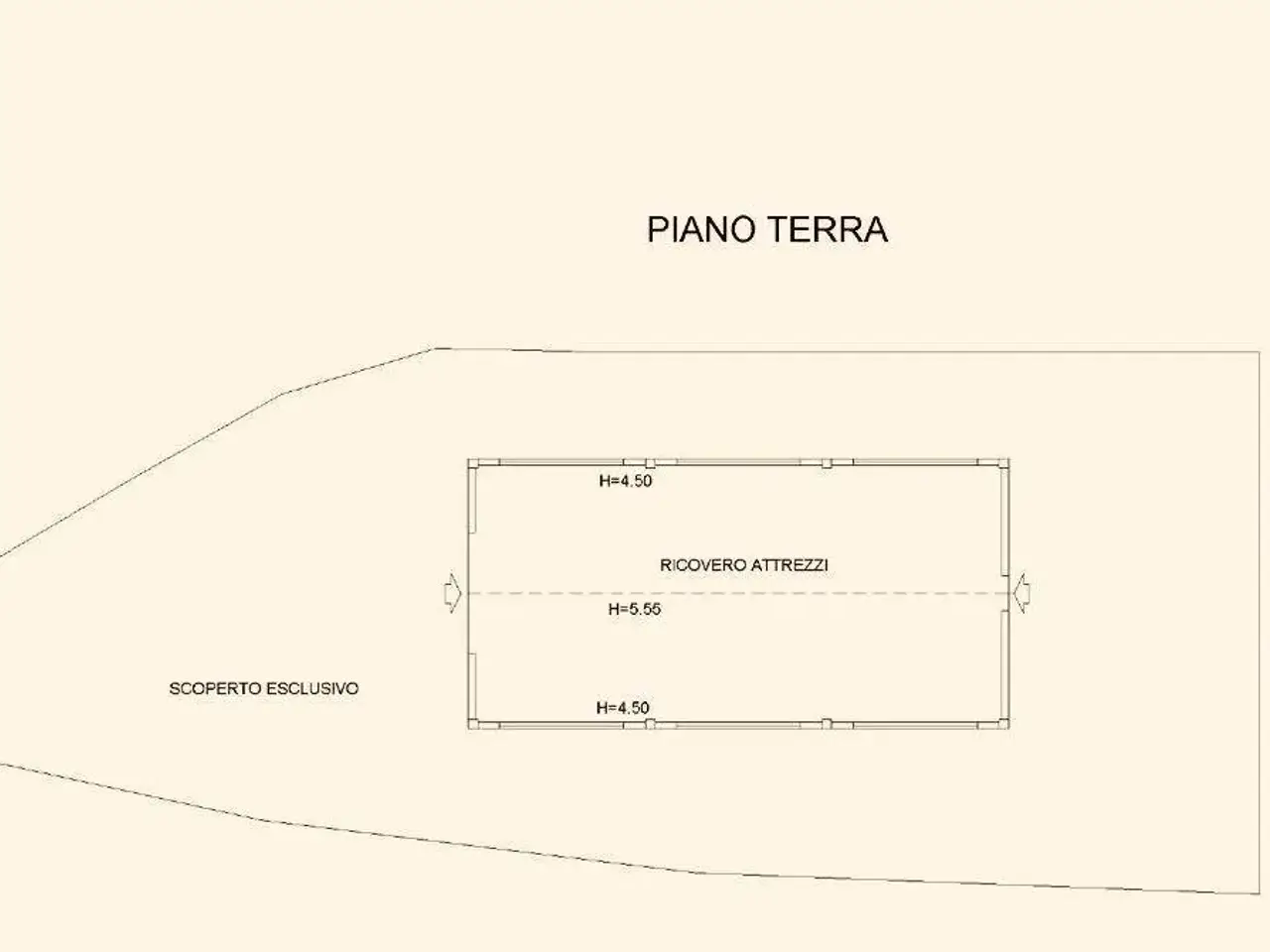 Agriturismo in Vocabolo Pianaccio di Sotto, Piobbico, {3} - Planimetria 1