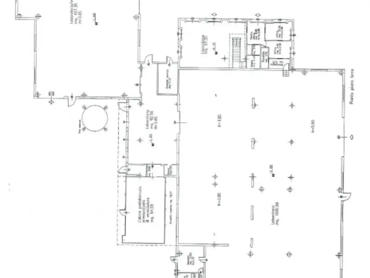 Capannone in Via Pracarello 34, Desenzano Del Garda, {3} - Planimetria 1
