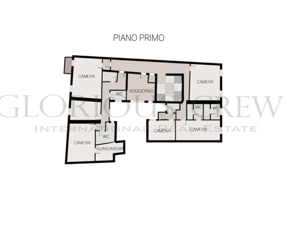 Hotel in Via Pantaneto 93, Siena, {3} - Planimetria 1