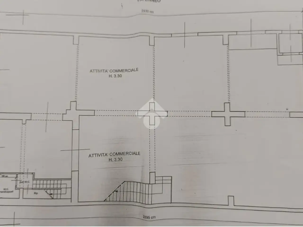 Palazzina commerciale in Via Madonna del Riposo 152, Alcamo, {3} - Planimetria 1