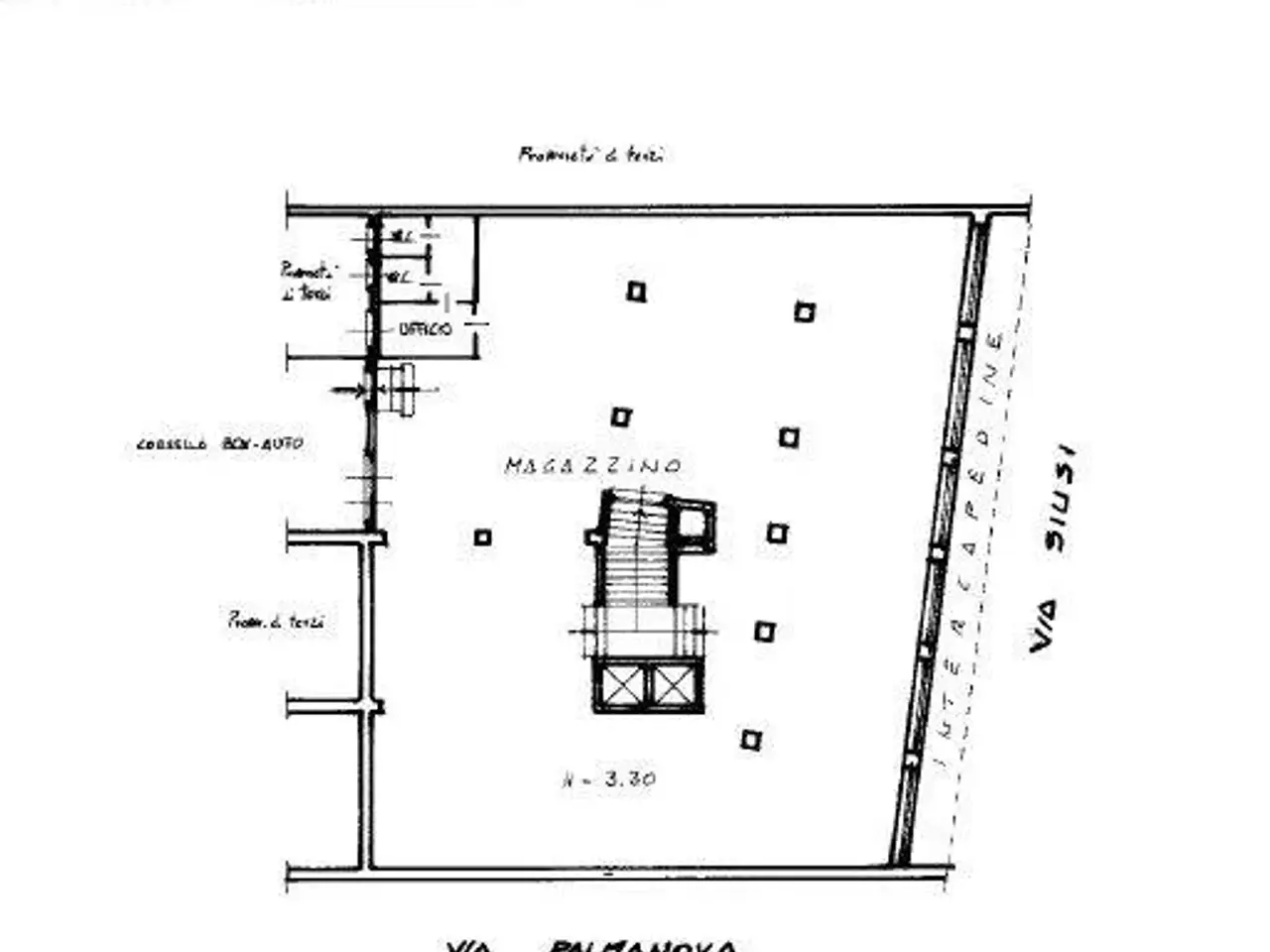 Negozio in Via Palmanova 28, Milano, {3} - Planimetria 1
