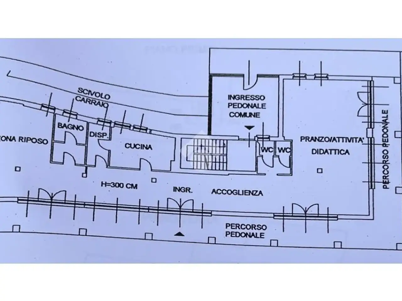 Negozio in Via Valfredda 1, Sulbiate, {3} - Planimetria 1
