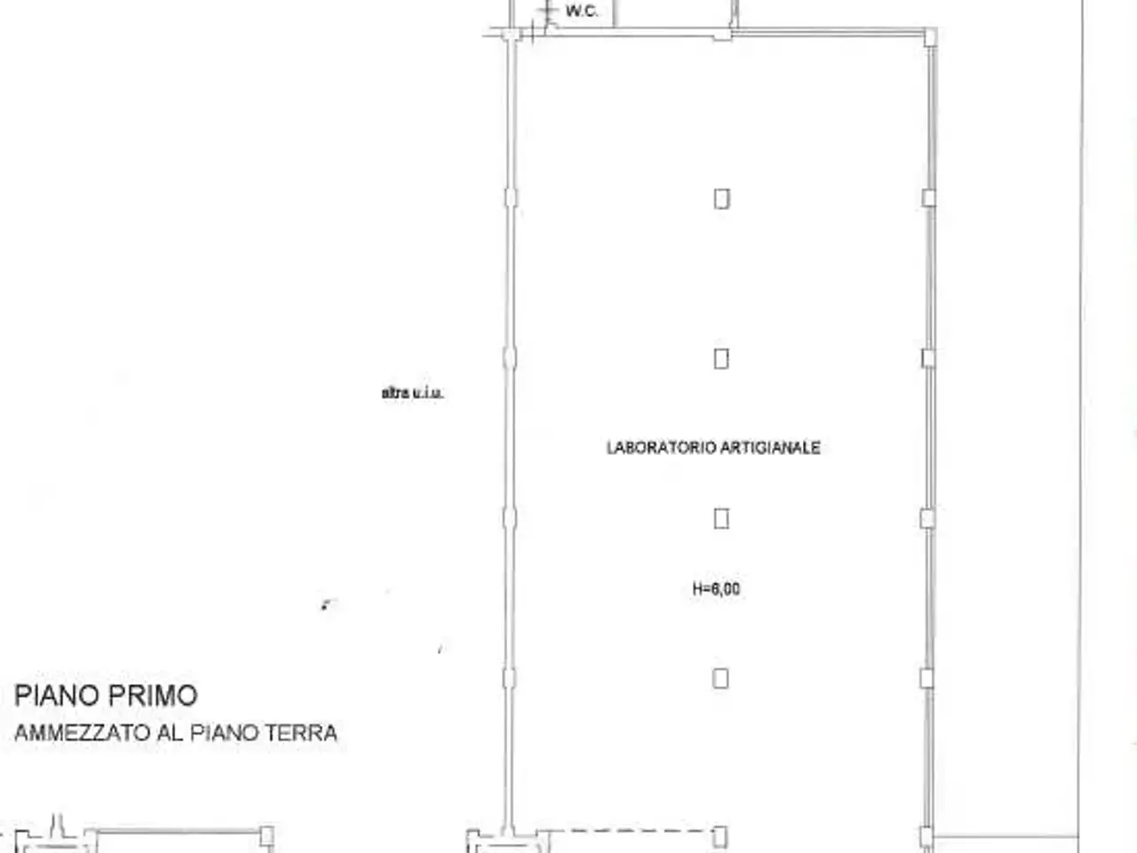 Palazzina commerciale in Via Lineri, Catania, {3} - Planimetria 1