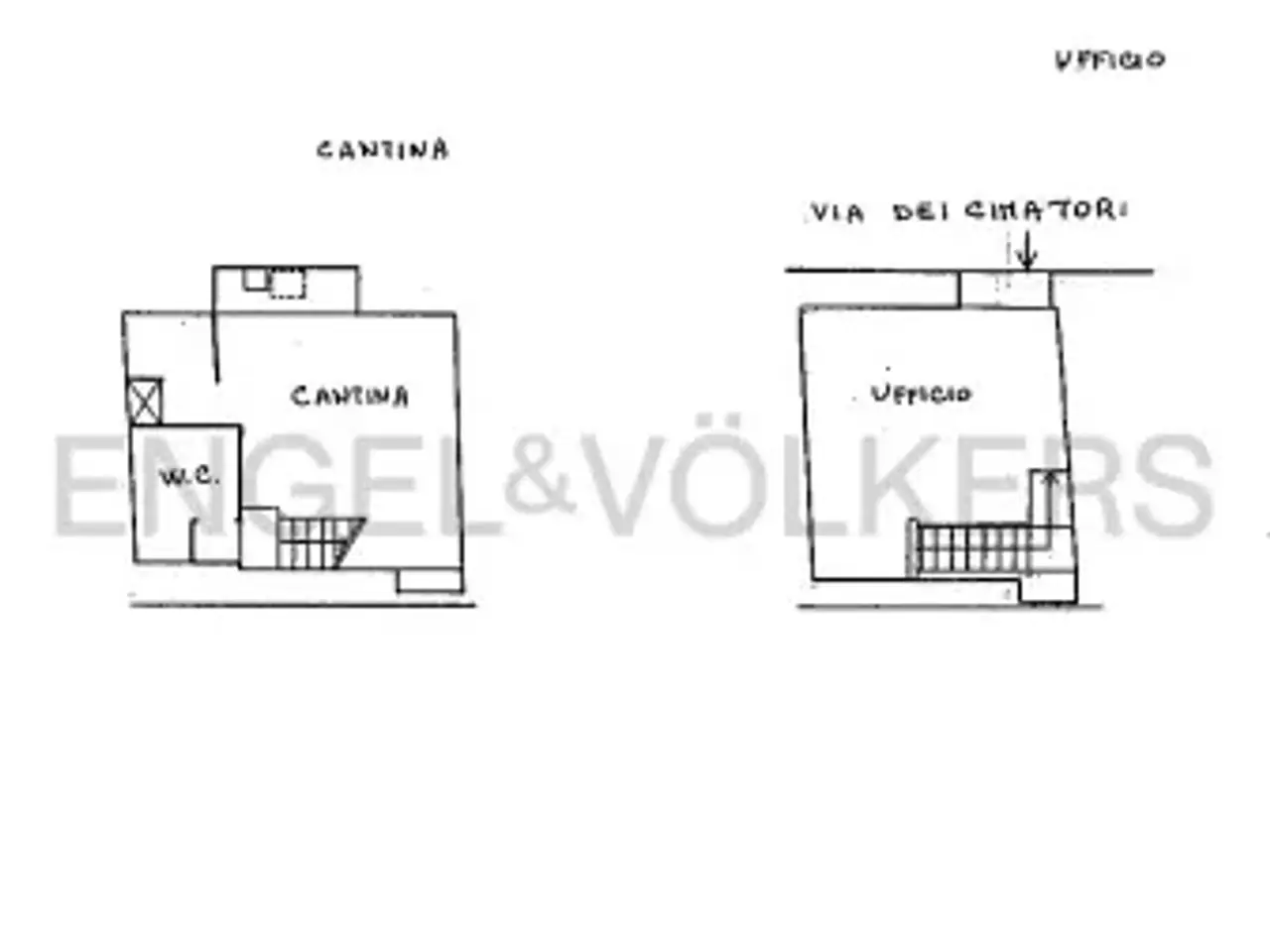 Ufficio in Via dei Cimatori, Roma, {3} - Planimetria 1