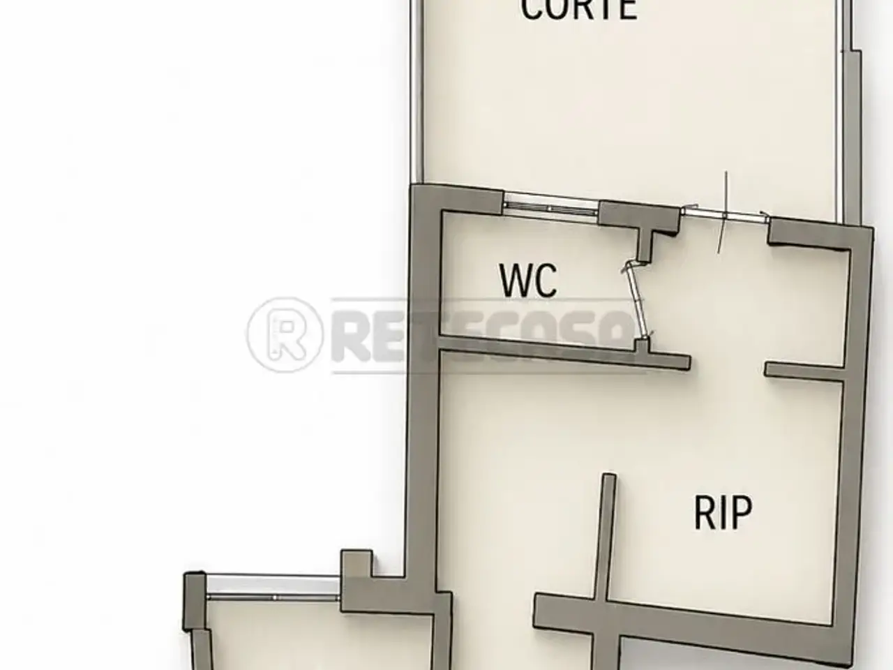 Palazzina commerciale in Contrà San Bortolo 81, Vicenza, {3} - Planimetria 1