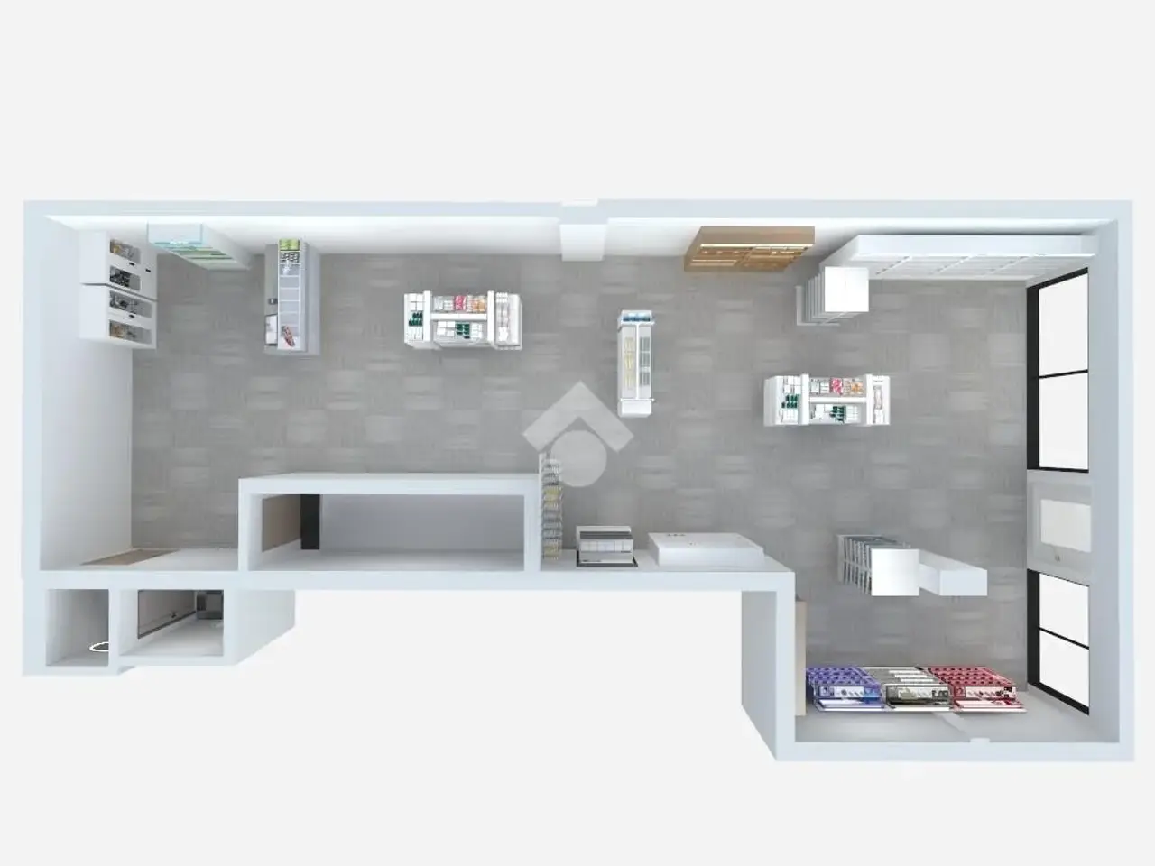 Negozio in Via Guolo, Dolo, {3} - Planimetria 1