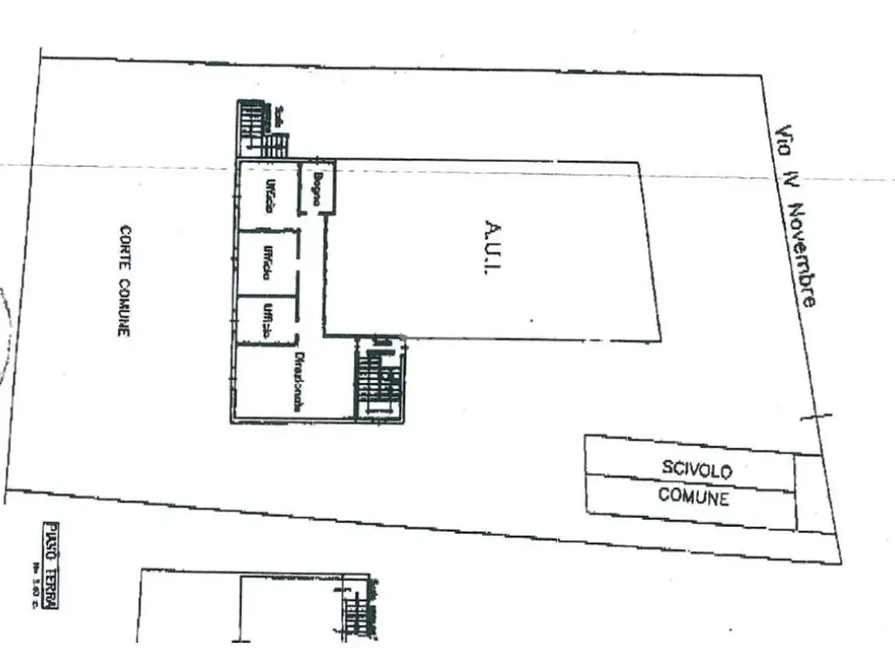Ufficio in Via IV Novembre 1, Capriolo, {3} - Planimetria 1