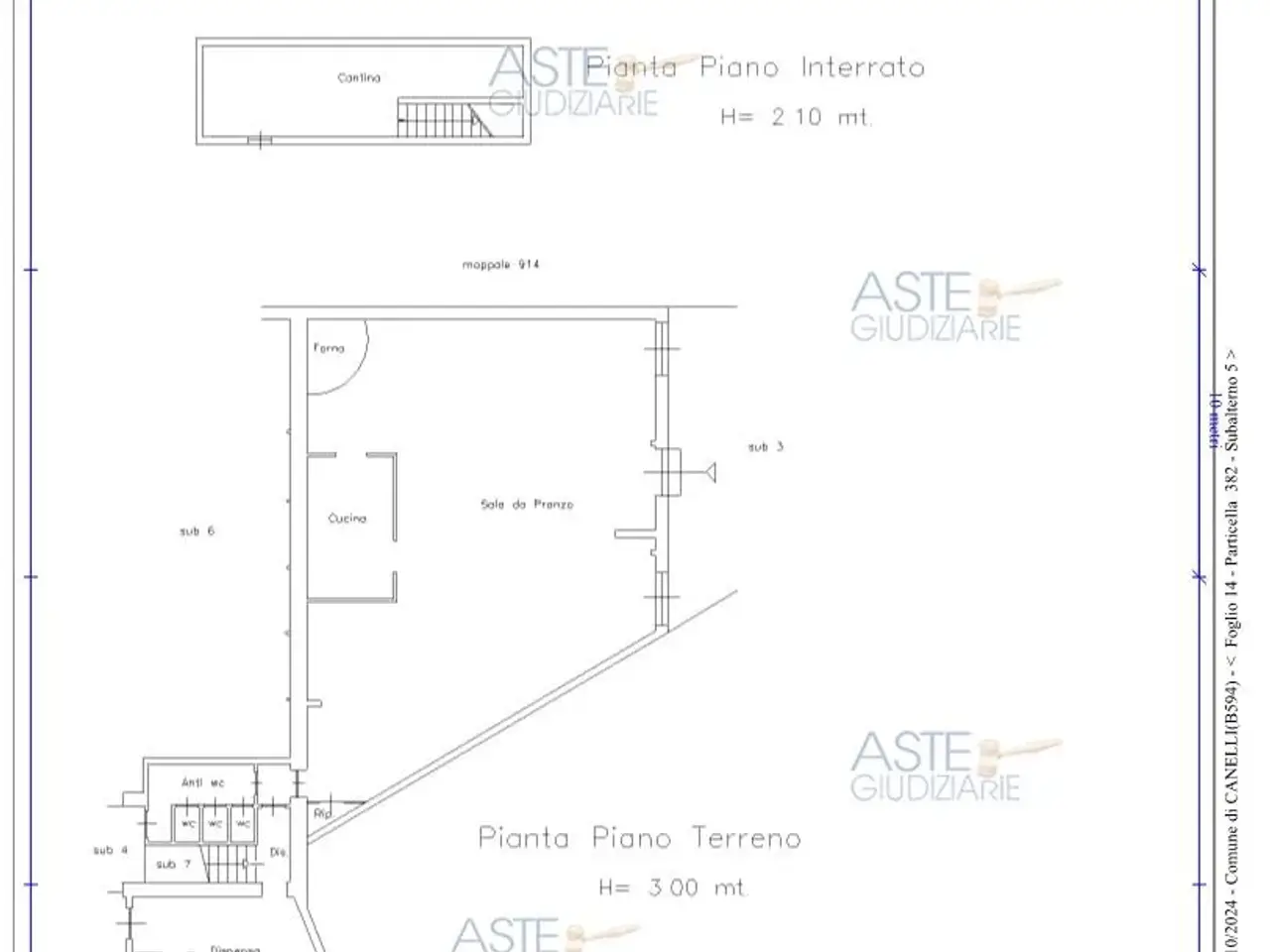 Fabbricato misto in Via I Maggio, 87, 14053 Canelli At, Italia 87, Canelli, {3} - Planimetria 1