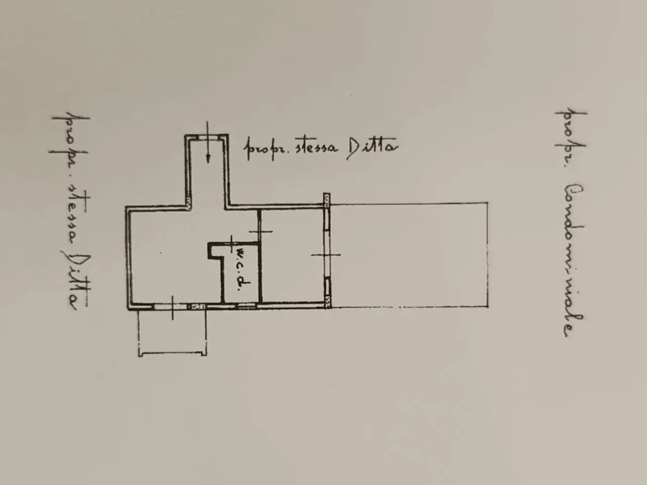 Bilocale in vendita, Via Papa Pio X 18, Palermo - Planimetria 1