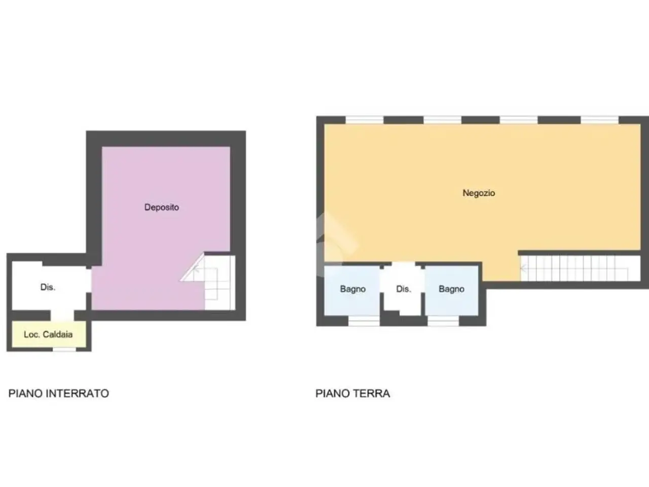 Negozio in Via Manzoni, Seveso, {3} - Planimetria 1
