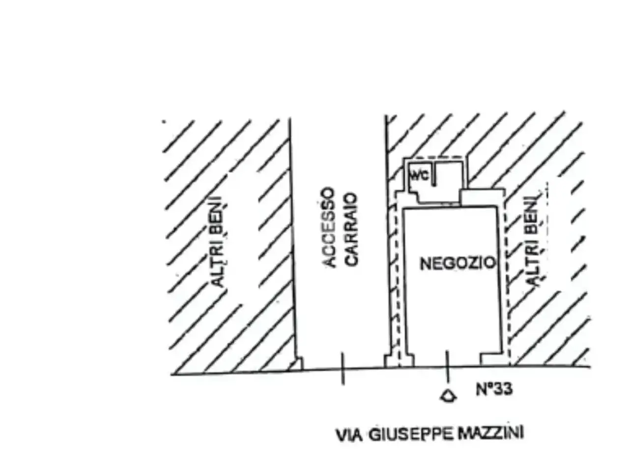 Negozio in Via Roma, Trigolo, {3} - Planimetria 1