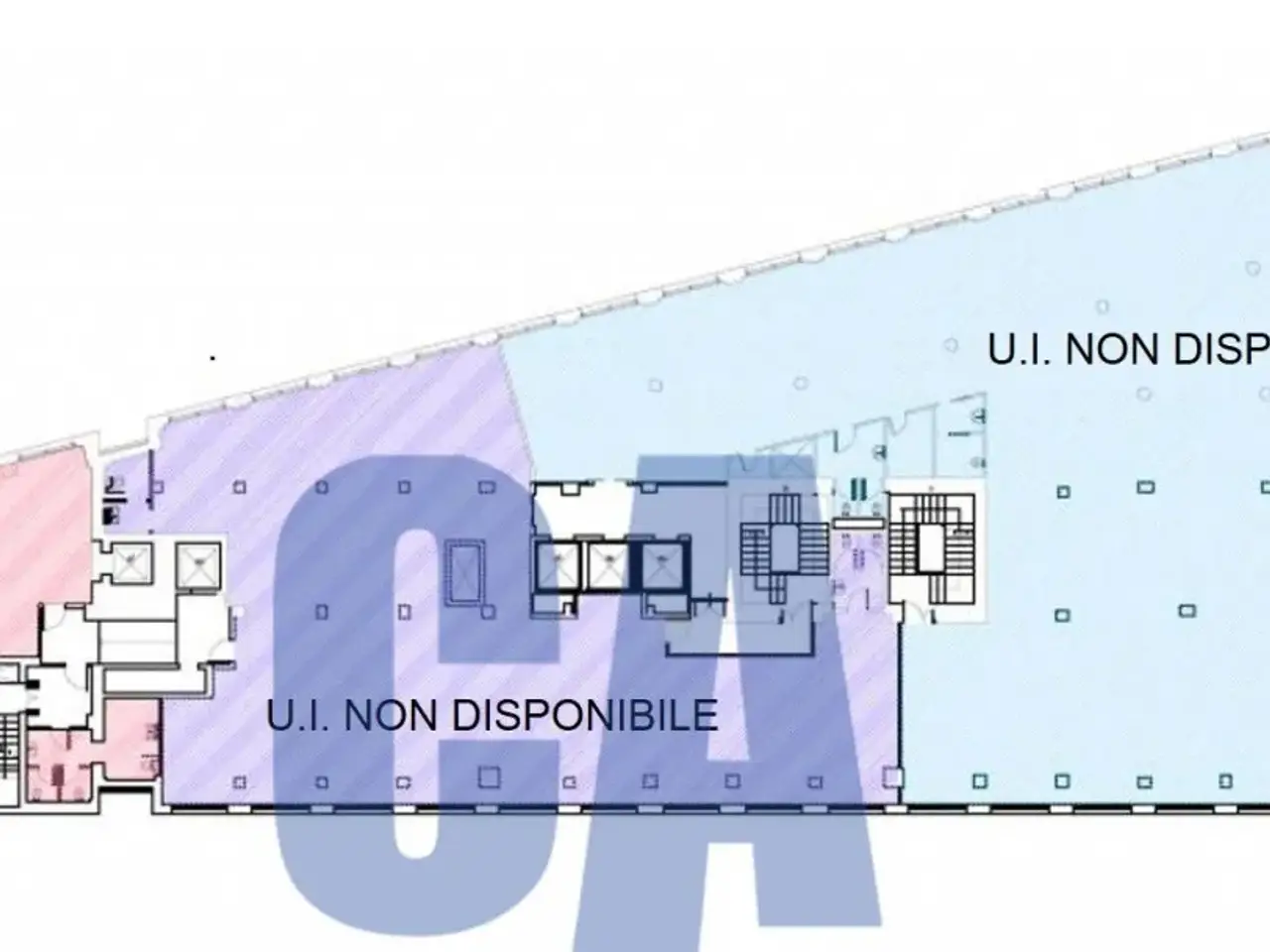 Ufficio in Piazzale Accursio Francesco, Milano, {3} - Planimetria 1