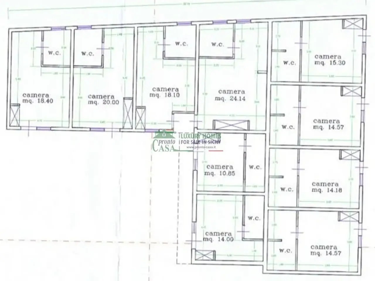 Albergo in Contrada Fraginesi, Castellammare Del Golfo, {3} - Planimetria 1