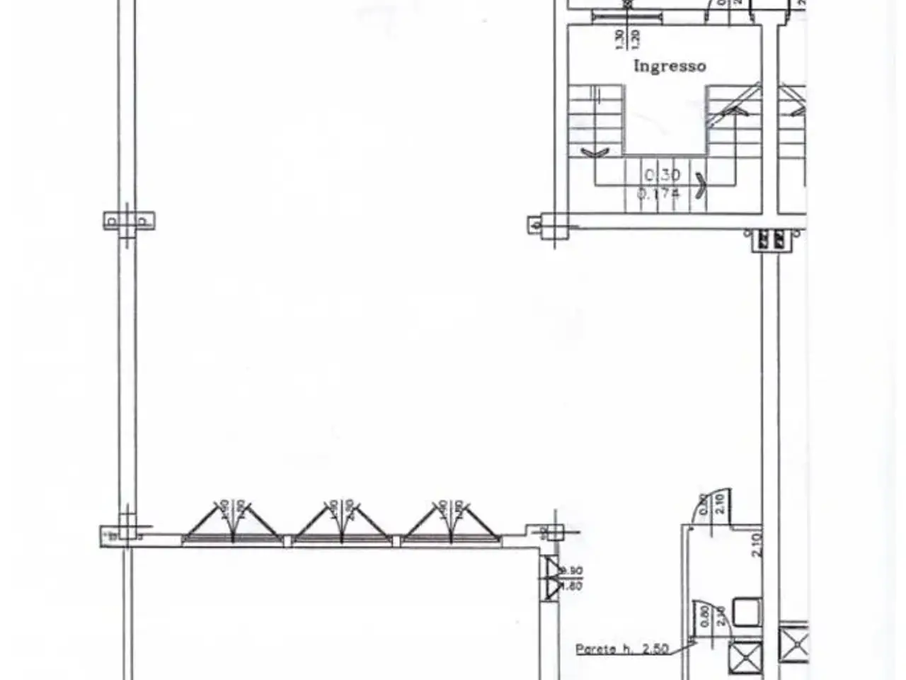 Ufficio in Via Achille Grandi, Cassano D'Adda, {3} - Planimetria 1