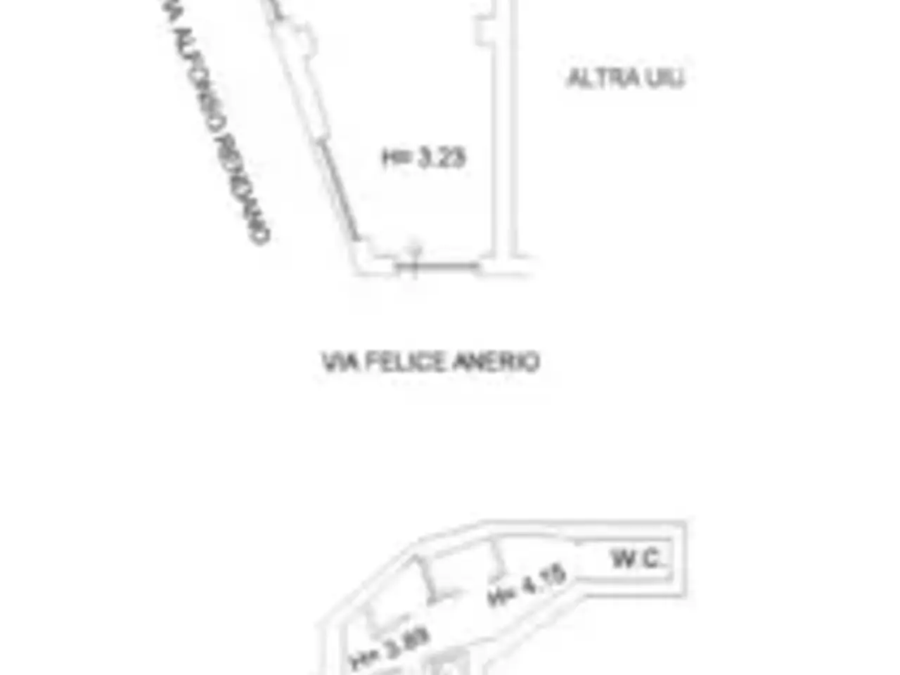Negozio in Via Alfonso Rendano 43/45, Roma, {3} - Planimetria 1