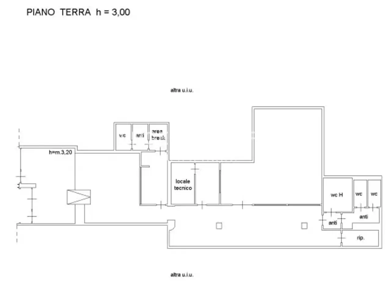 Negozio in Corso Sicilia 65, Catania, {3} - Planimetria 1