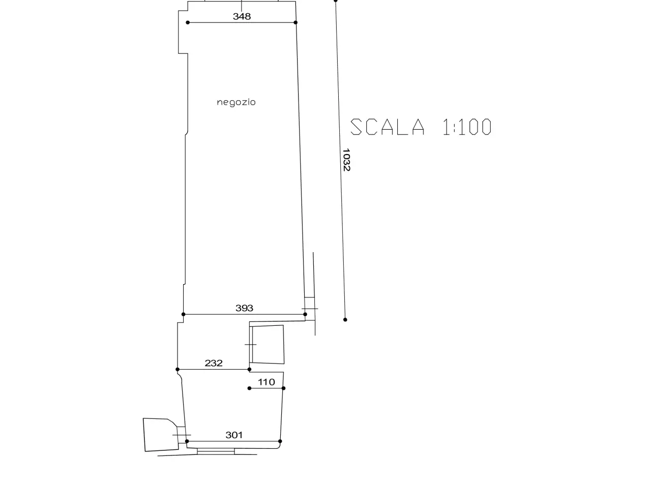 Locale commerciale in , Lucca, {3} - Planimetria 1